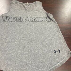 Womans Grey Under Armor Tanktop. Size XS